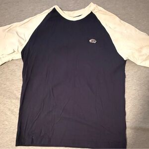 Men's Navy and White Ecko Shirt